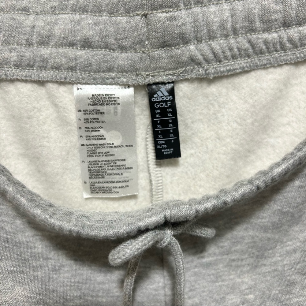 Adidas Women's Sweatpants Size XL with Drawstring and Pockets - Picture 4 of 4